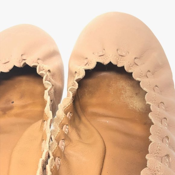 See by Chloe Scallop Edges Ballet Flats Size 37.5 - Picture 5 of 6
